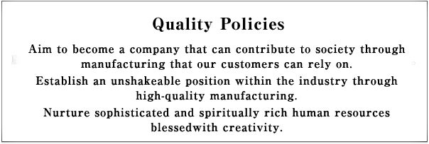 Quality Policies
